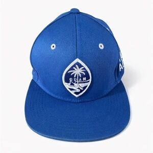 DNA EVO Håfa Adai Guam Seal Snapback Hat Blue Chamorro Island Cap